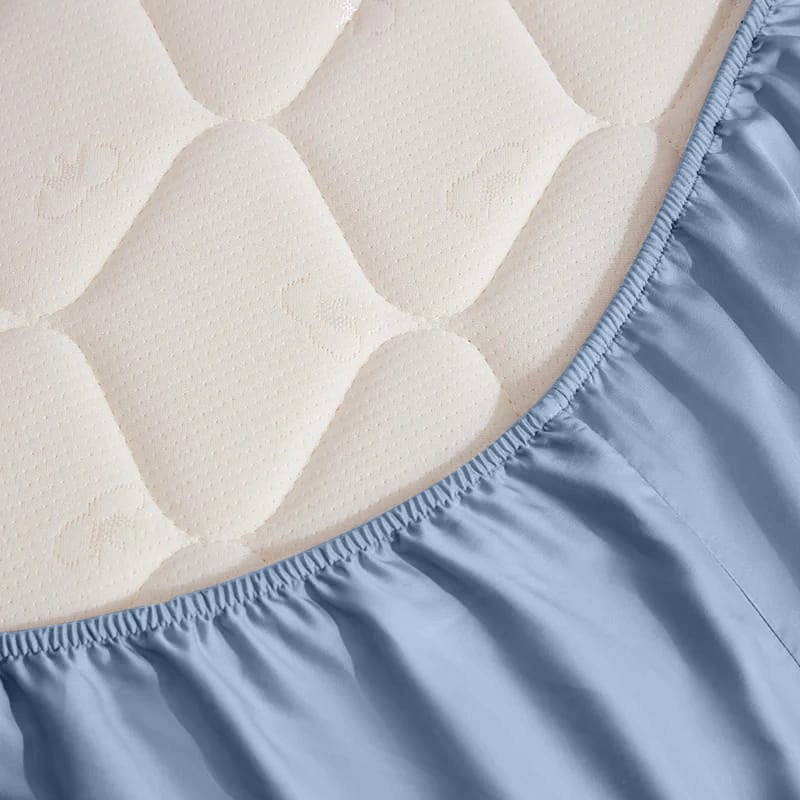 Hemelsblauw bamboelaken