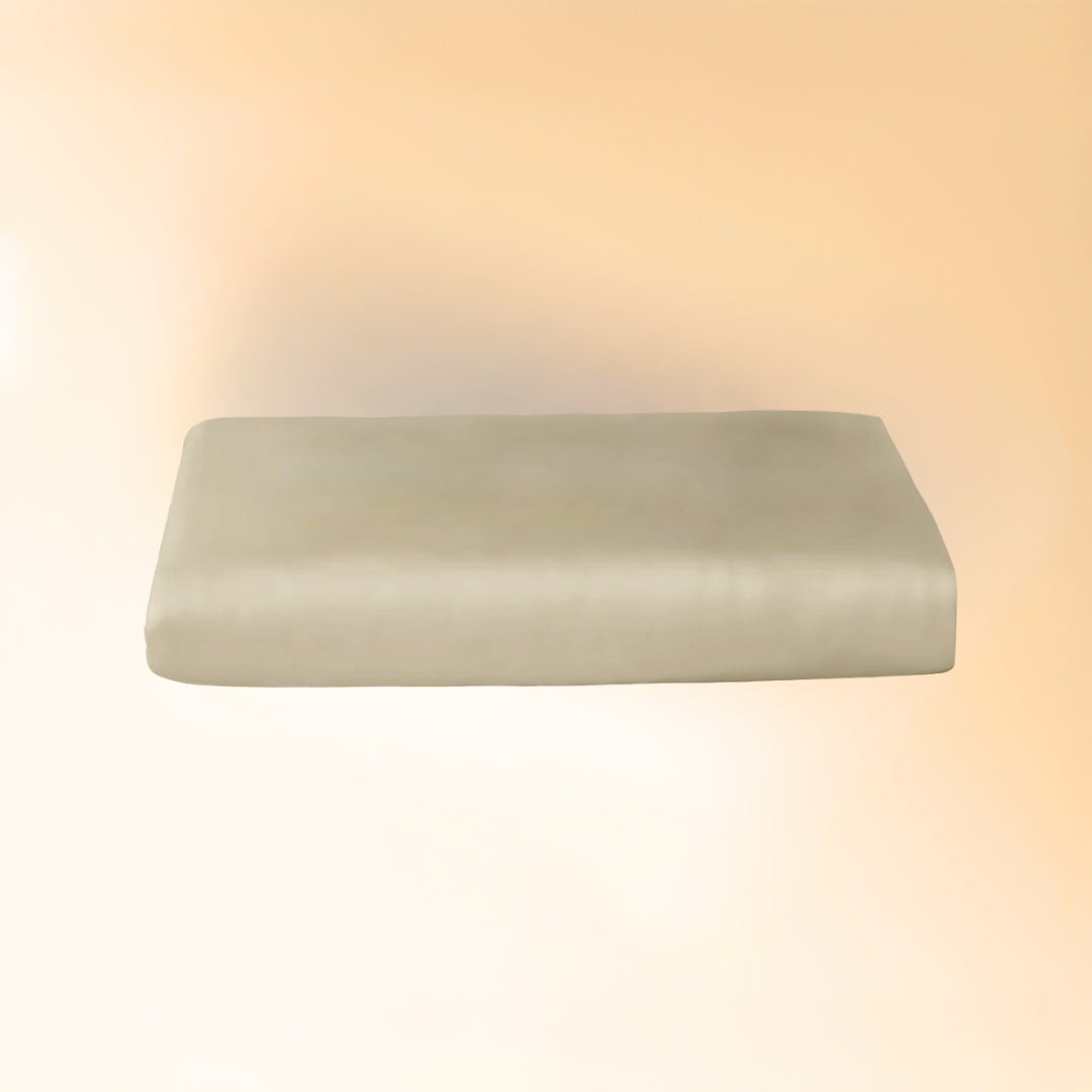 Beige bamboe lakens