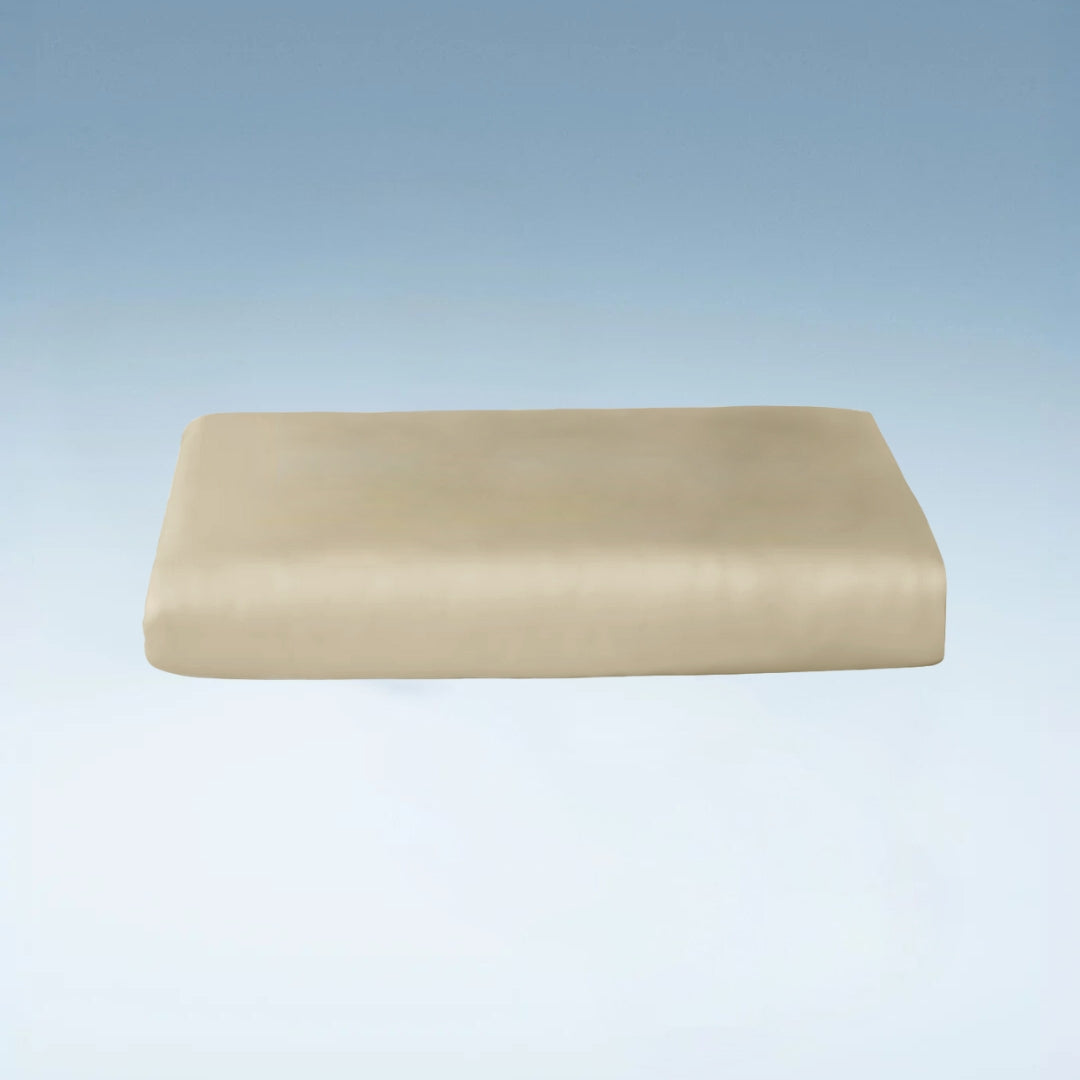 Beige bamboe lakens
