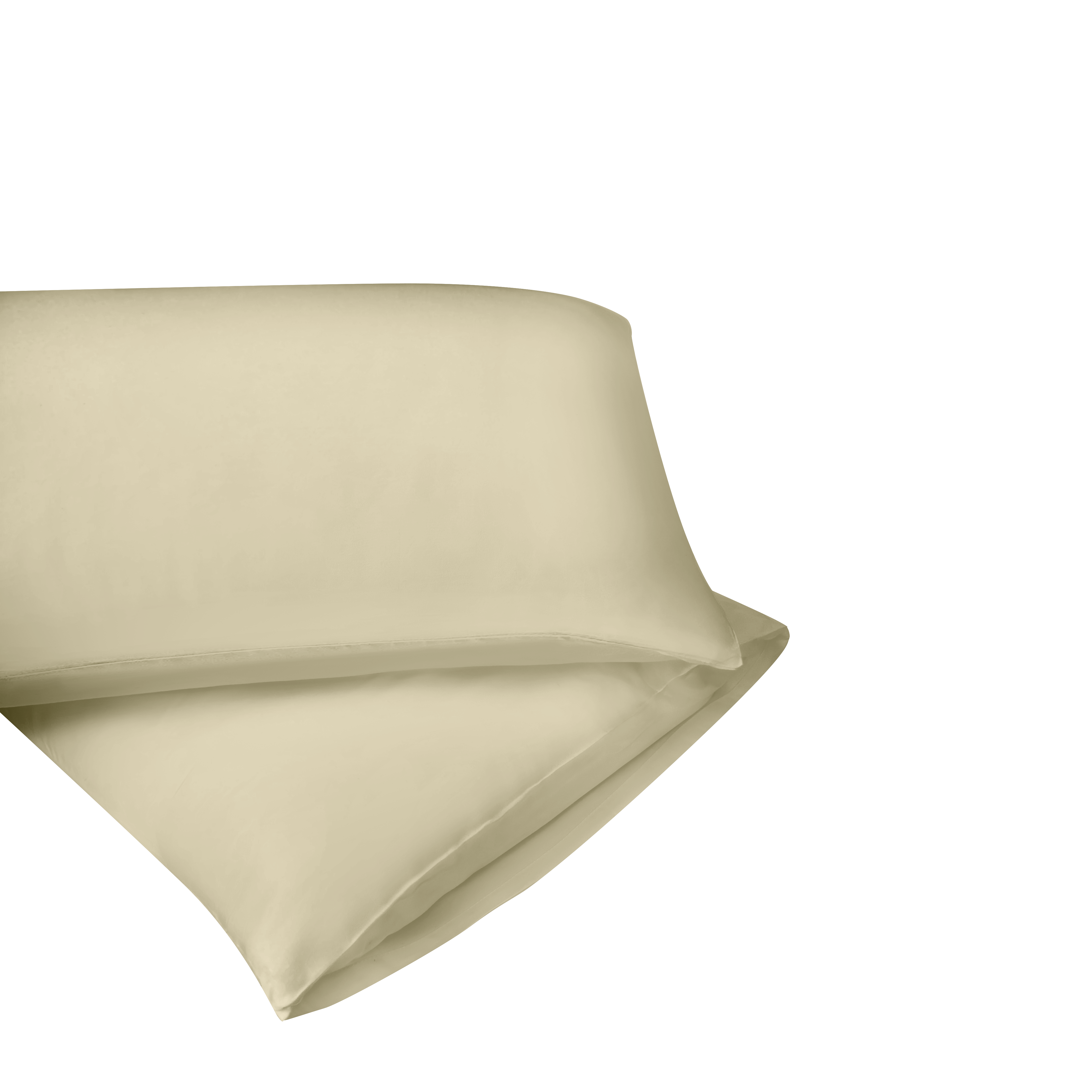 Beige bamboe kussensloop
