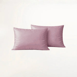 Roze bamboe kussensloop