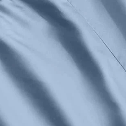 Hemelsblauwe bamboe hotelkussensloop 